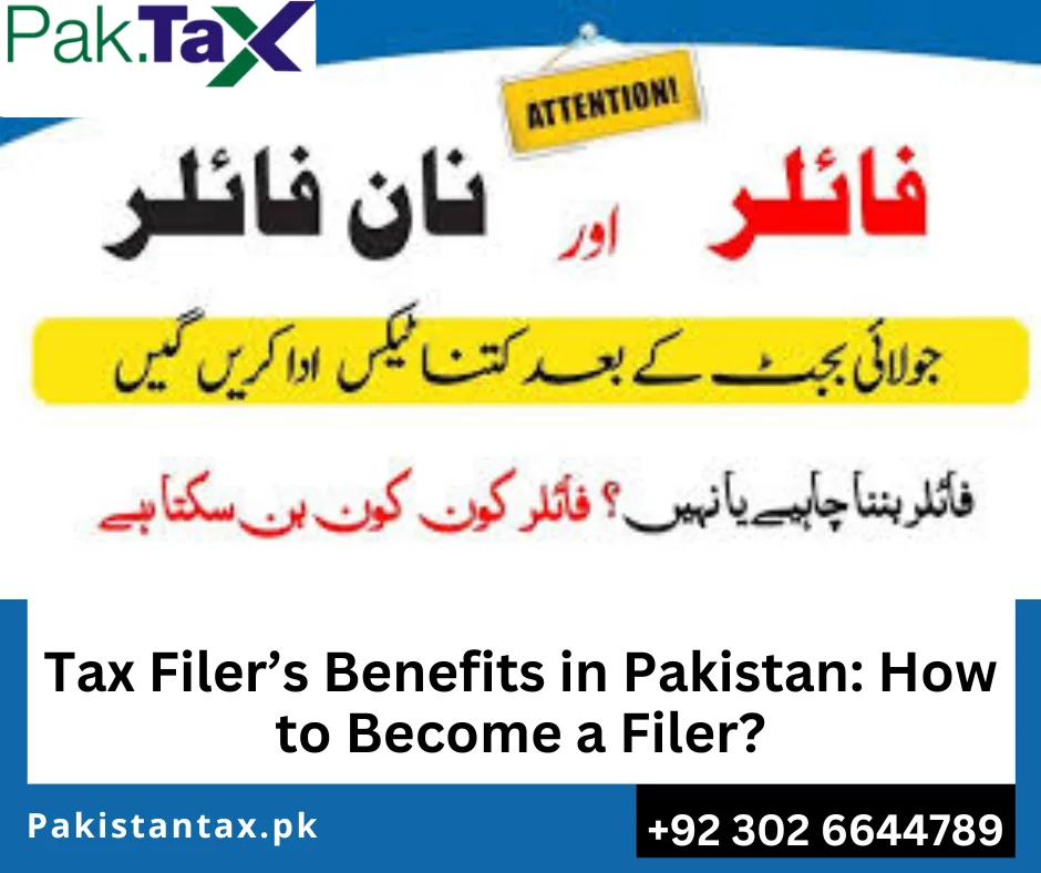 Filer vs non-filer in Pakistan