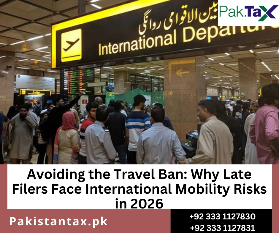Pakistan passport linked with FBR active taxpayer list travel ban