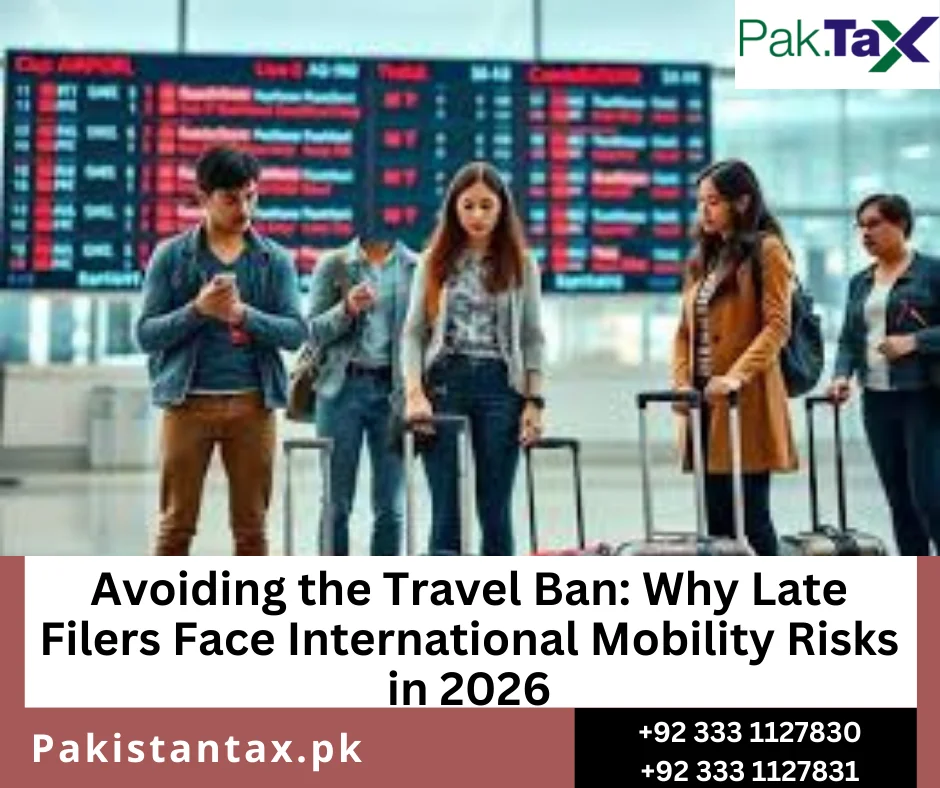 FBR travel ban on non filers at Pakistan airport immigration 2026