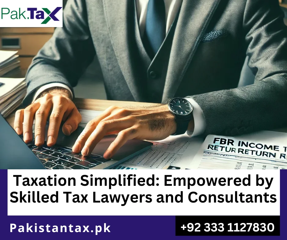 tax lawyers and consultants in Pakistan