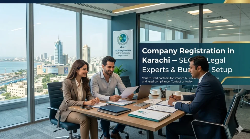 company registration in Karachi SECP private limited company business setup Pakistan